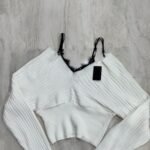 Sweater tejido de manga larga