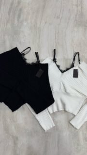 Sweater tejido de manga larga - Imagen 2