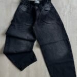 Jeans baggy gris oscuro