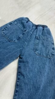Jeans wide leg termico - Imagen 3