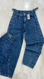 Jeans baggy tiro medio dama - Imagen 2