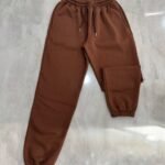Pantalon jogging Unisex doble friza con puño