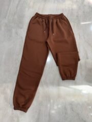 Pantalon jogging Unisex doble friza con puño