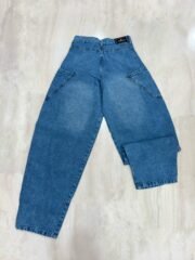 Jean de Dama Baggy azul claro - Imagen 2
